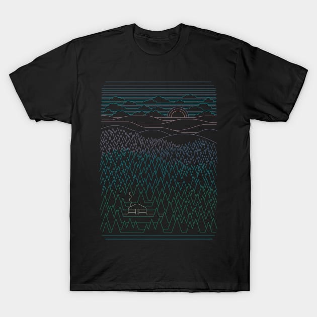 The Little Clearing T-Shirt by Thepapercrane